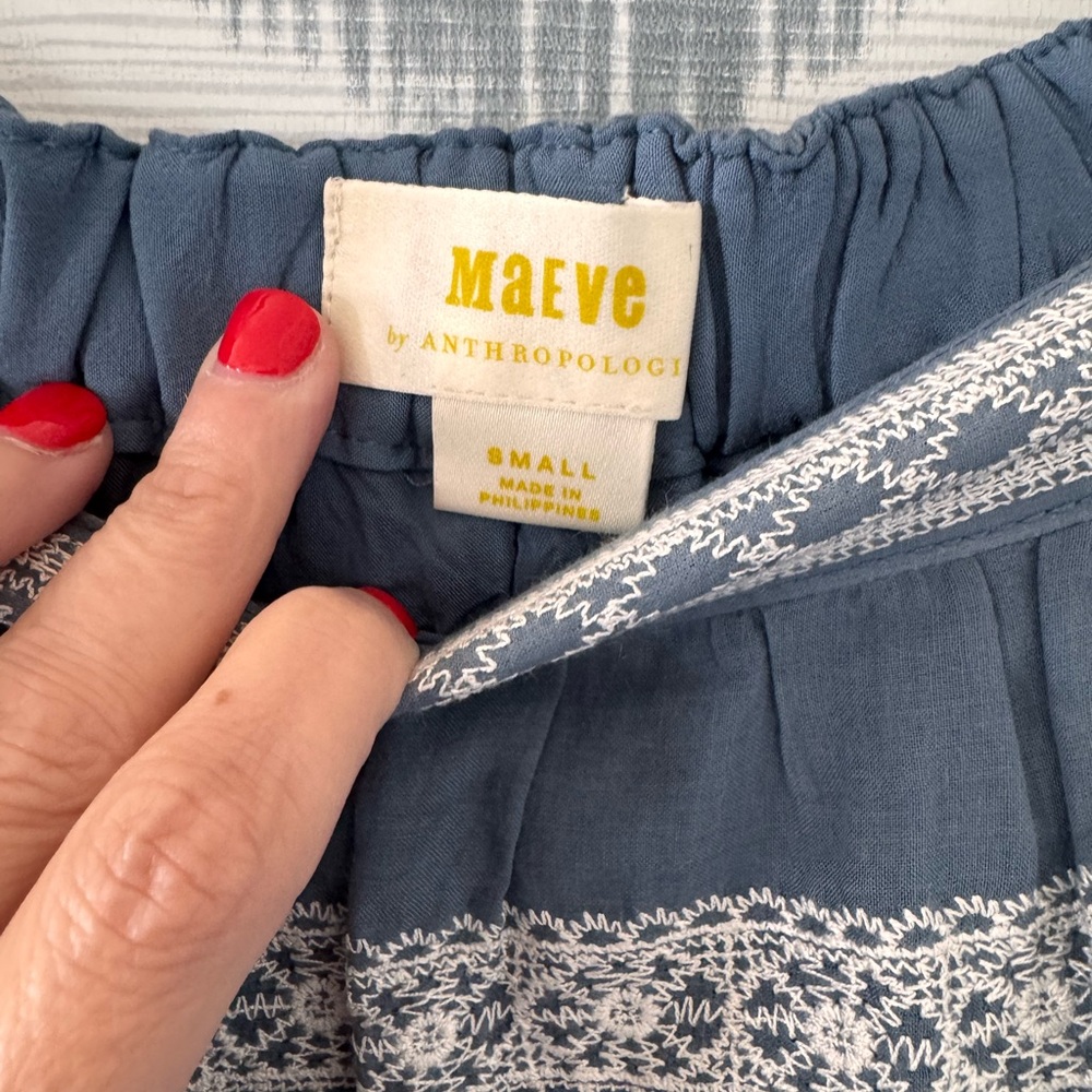 Maeve Embroidered Skirt - Picture 3 of 4